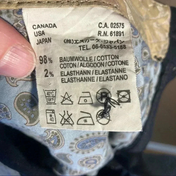 Escada  Sport Kate black cotton pants - Picture 4 of 5